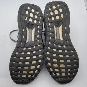Adidas Ultra Boost Mens 8 Metallic Silver Black Chrome Shoes Future Human Adidas Ultra Boost Mens 8 Metallic Silver Black Chrome Shoes  main image 4